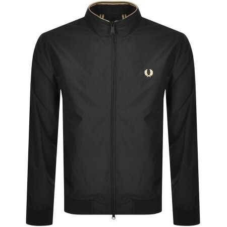 Fred Perry Brentham Jacket Black | Mainline Menswear gb